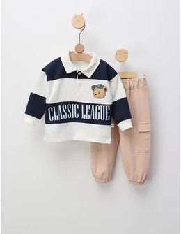 Compleu Premium, Classic League, cu bleumarin