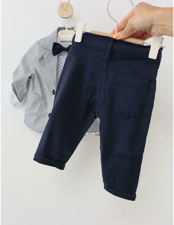 Compleu PREMIUM Marcus gri-bleumarin picture - 4