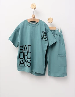 Compleu premium, Saturdays, verde 134 (8-9 ani)