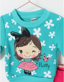 Compleu PRETTY GIRL verde 2