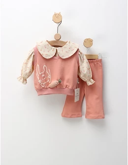 Compleu Rabbit Girl, model corai