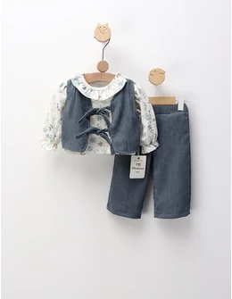 Compleu Soniya, model cu verde