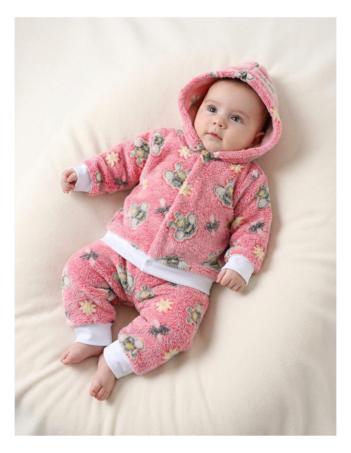 Compleu Super Cocolino, albinute ciclam