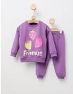 Compleu Trei Capsunele cu mov picture - 1