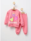 Compleu Trei Capsunele cu roz picture - 1