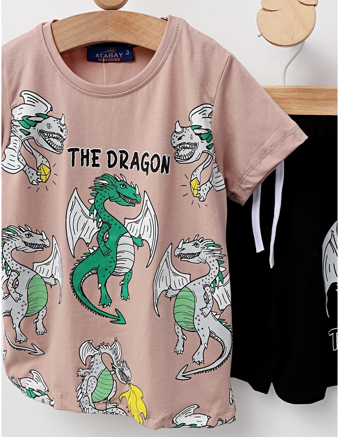 Compleu vara, The Dragon, bej picture - 2