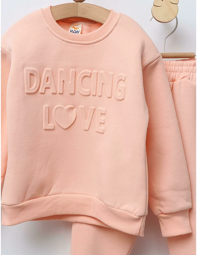 Compleu vatuit Dancing Love corai picture - 2