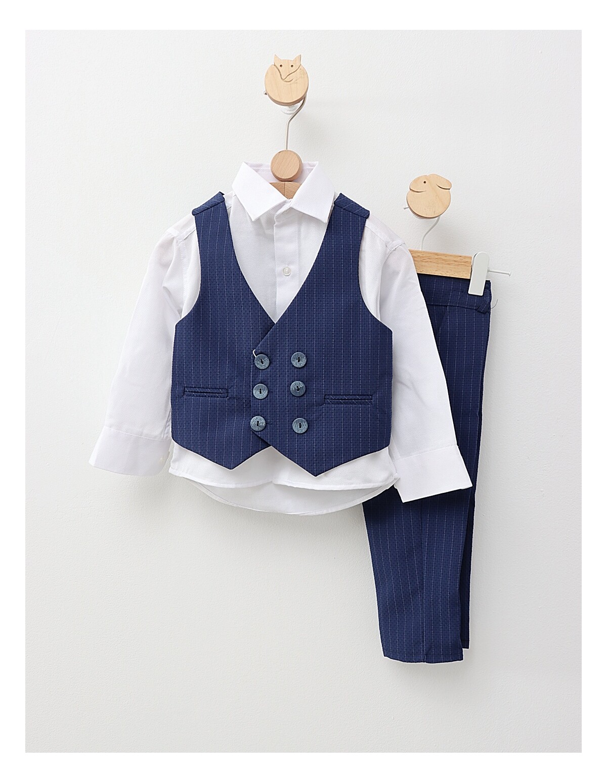 Costum 3 piese premium Winston, albastru