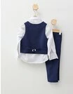 Costum 3 piese premium Winston, albastru picture - 4