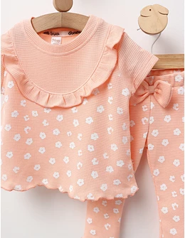 Costum de vara, Tricou+Pantalon, corai