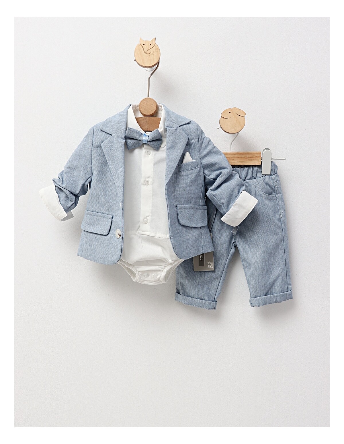 Costum elegant David blue
