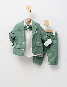 Costum elegant Henric verde