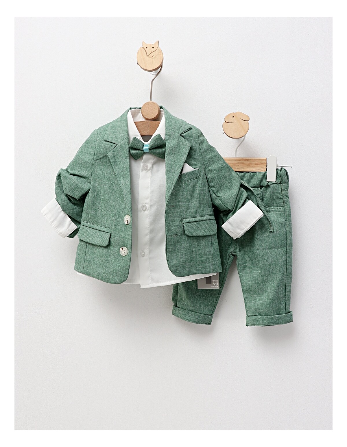 Costum elegant Henric verde
