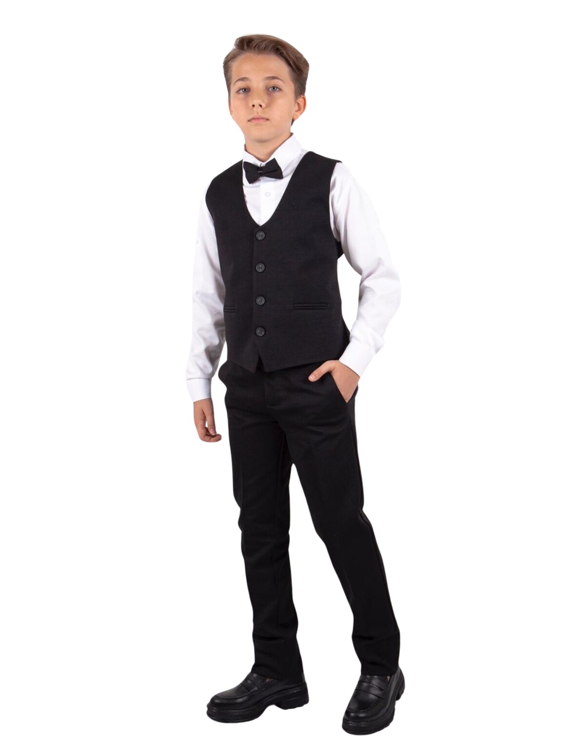 Costum elgant 4 piese EliteClass negru