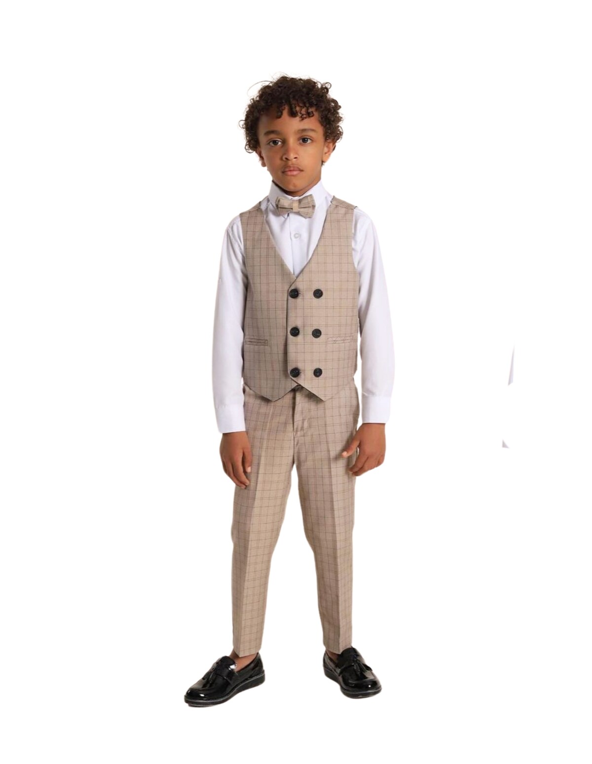 Costum elgant 4 piese Tony bej