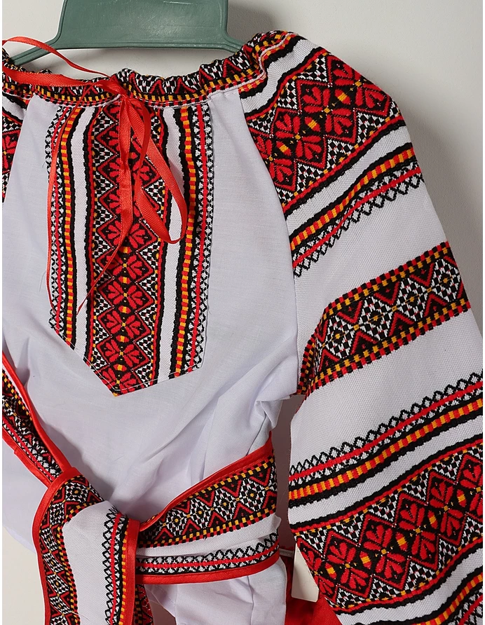 Costum national DANA alb-rosu picture - 9