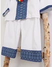 Costum popular baieti 3 piese albastru M1 picture - 4
