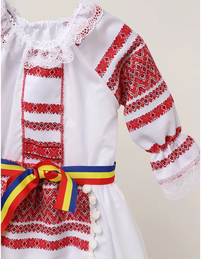 Costum popular fetite Ioana 3 piese picture - 4