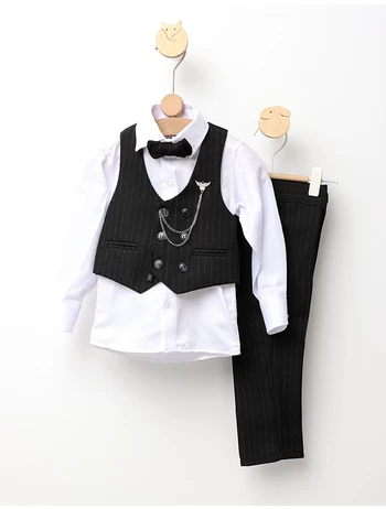 Costum premium Arthur Shelby bleumarin picture - 3