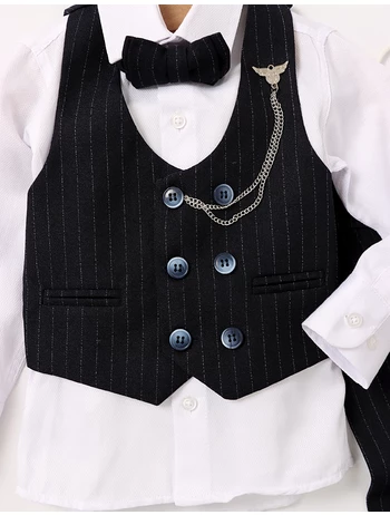 Costum premium Arthur Shelby bleumarin picture - 6