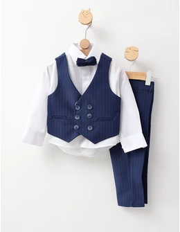 Costum premium Winston, albastru