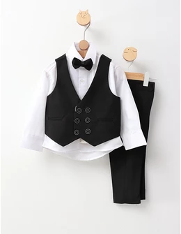 Costum premium Winston, negru