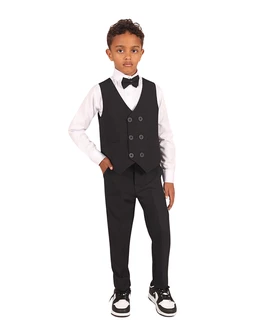 Costum premium Winston, negru