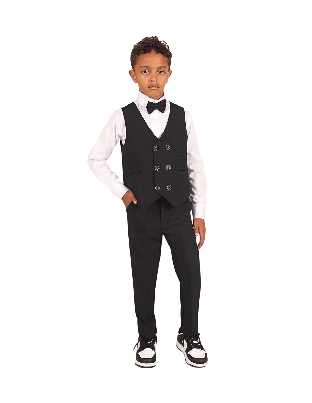 Costum premium Winston, negru