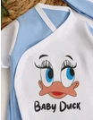 Costumas 3 piese Baby Duck albastru picture - 3