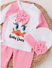 Costumas 3 piese Baby Duck roz picture - 3