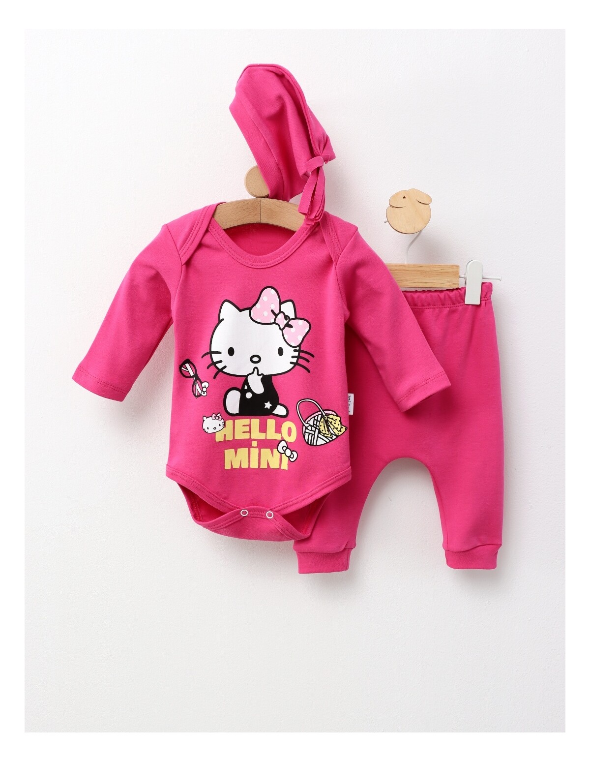 Costumas 3 piese, Hello Mini Kitty, ciclam