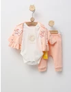 Costumas 3 piese Love Flowers, corai picture - 4