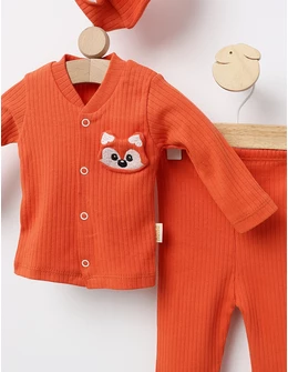 Costumas 3 piese Nana Foxy caramiziu