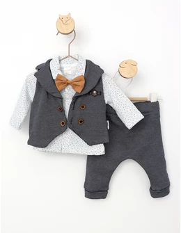 Costumas 4 piese Elegantel bleumarin