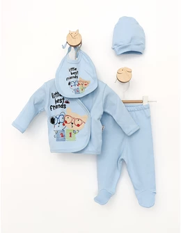 Costumas 5 piese Best Friends blue 1