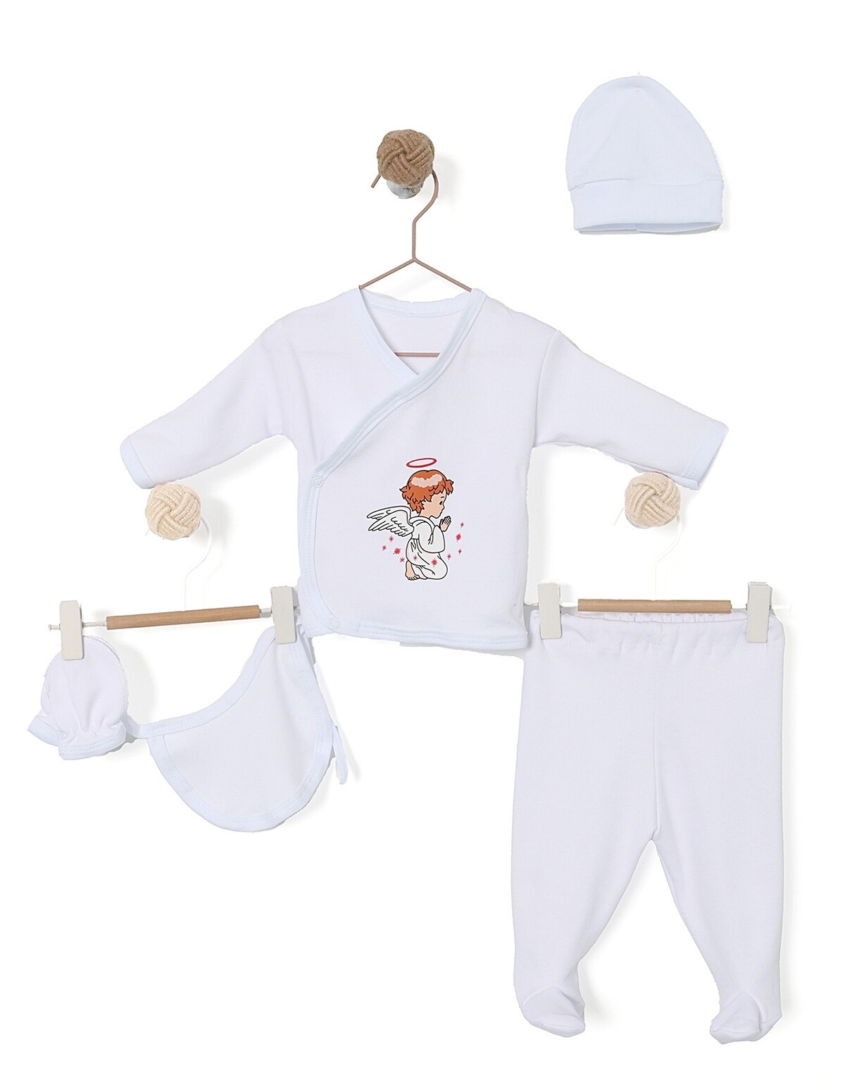 Costumas 5 piese inger-rosu