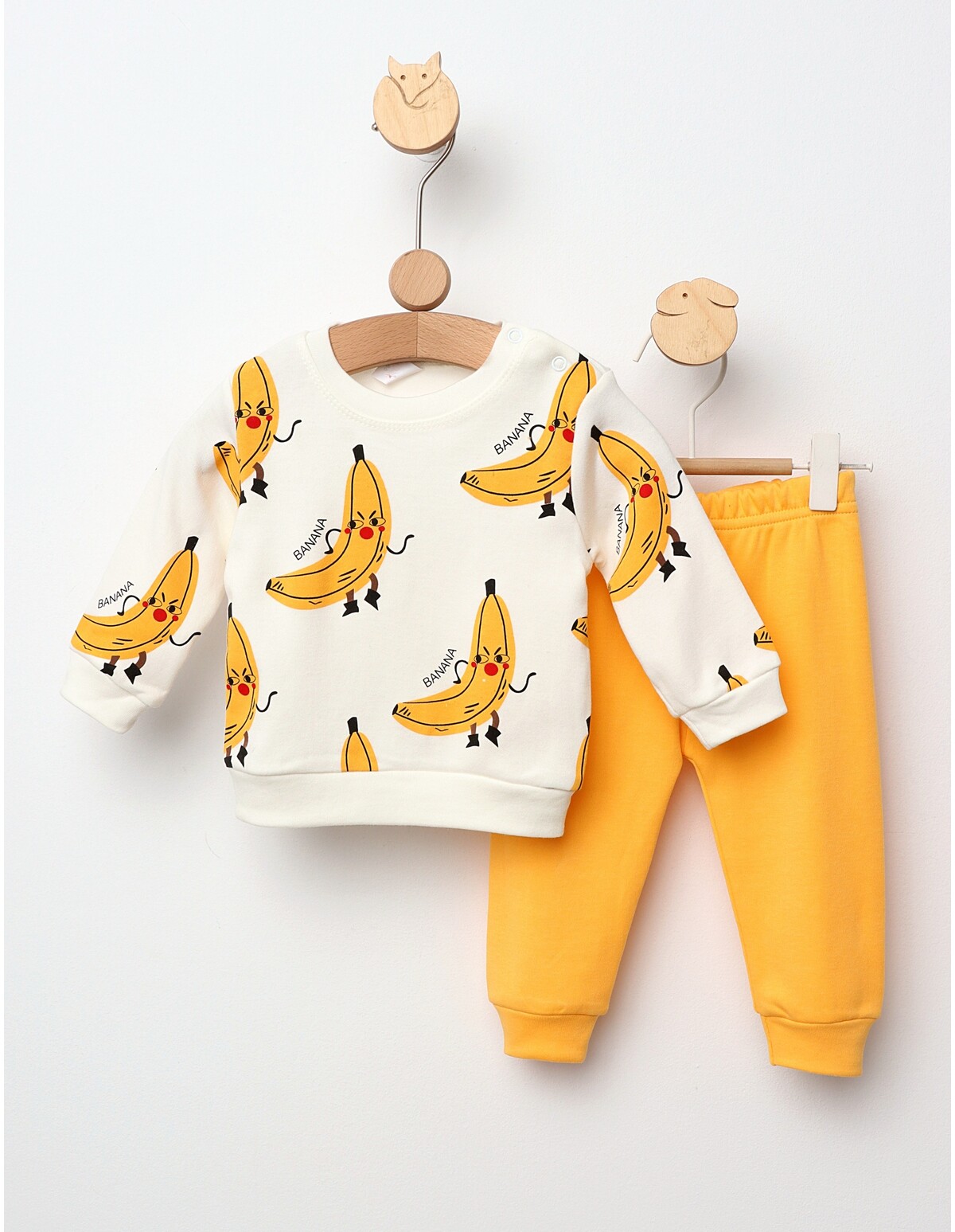 Costumas Angry Banana alb-galben