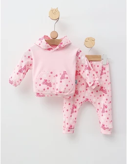 Costumas Barbie, model cu roz