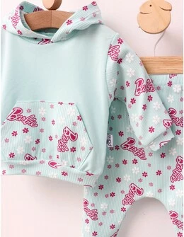 Costumas Barbie, model cu verde