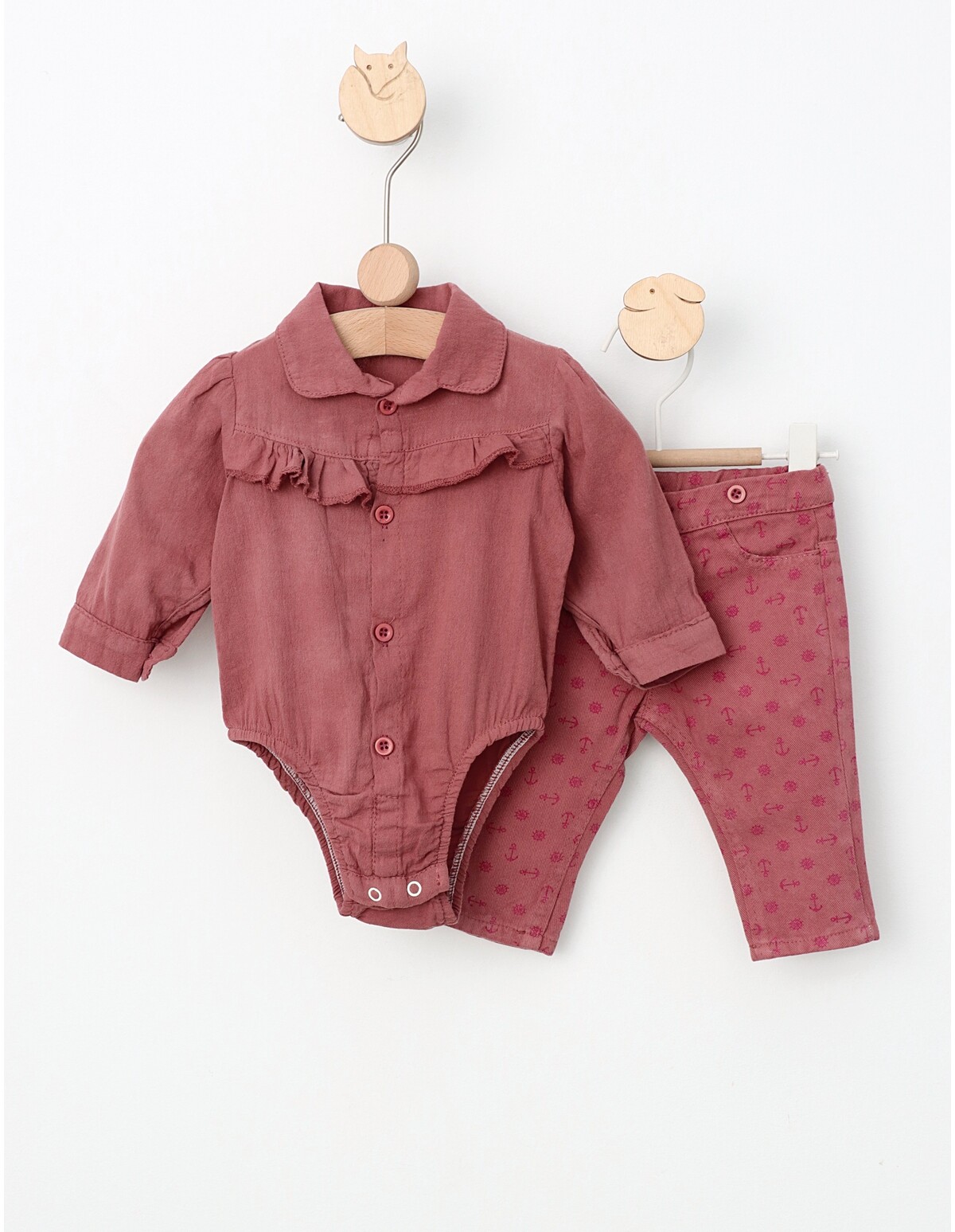 Costumas bebe fetite Roxy roz-prafuit