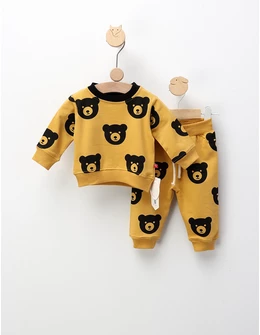 Costumas Chip Ursulet, model galben