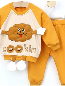 Costumas Cookie model crem-galben 2