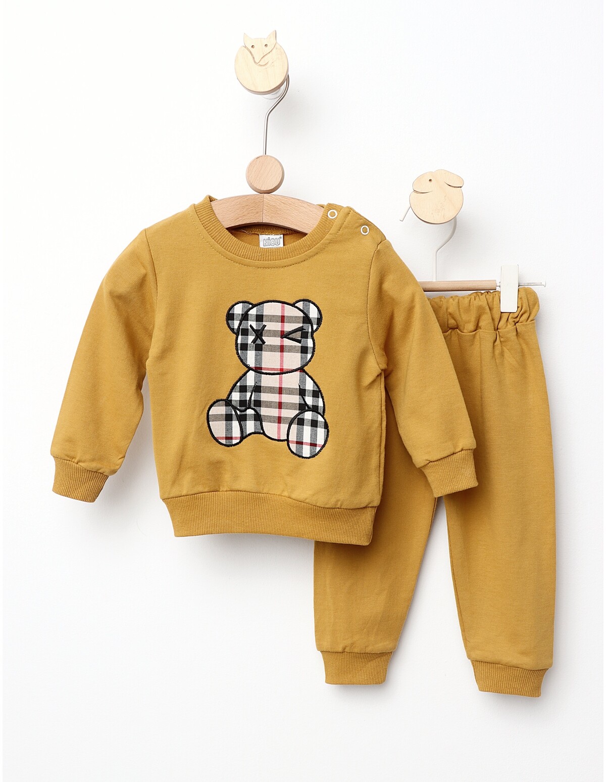 Costumas Cool Silent Bear galben-mustar