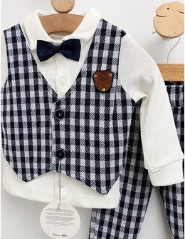 Costumas cu papion, Partner cu bleumarin