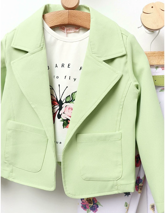 Costumas cu sacou Free To Fly cu verde picture - 4