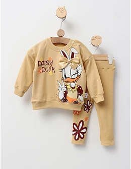 Costumas Daisy Duck, model bej
