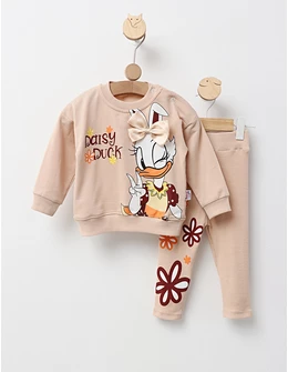 Costumas Daisy Duck, model crem