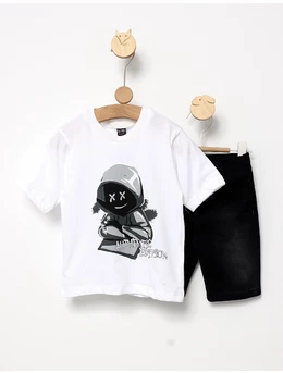 Costumas de vara Authentic Edition alb