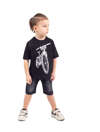 Costumas de vara Bike Rider cu alb picture - 5