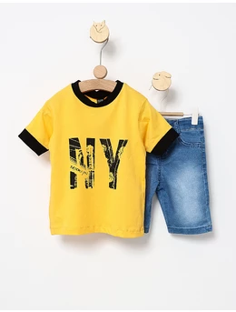 Costumas de vara Brooklyn galben